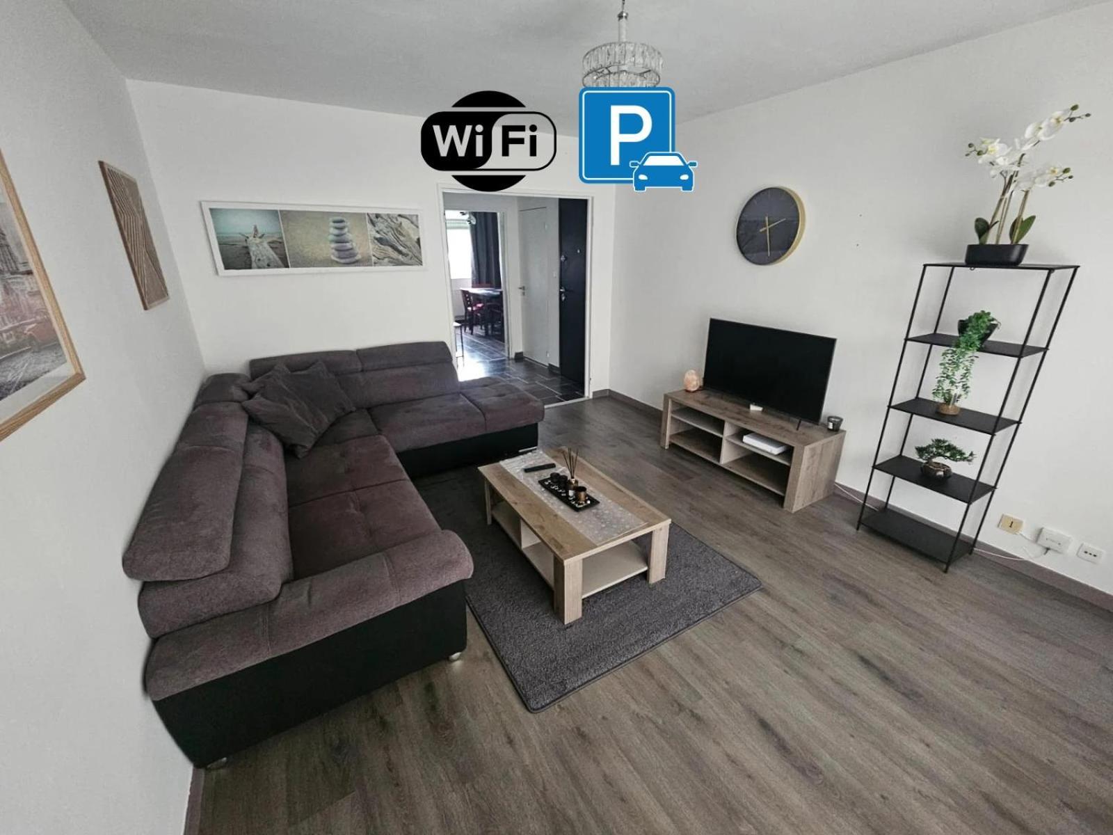Charmant Appartement Moderne 71M2 A Illzach - Mulhouse - Parking Gratuit ภายนอก รูปภาพ